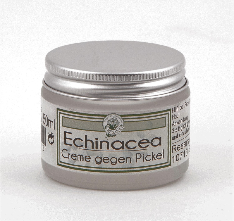 Echinacea Creme gegen Pickel