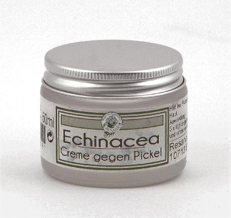 Echinacea Creme gegen Pickel